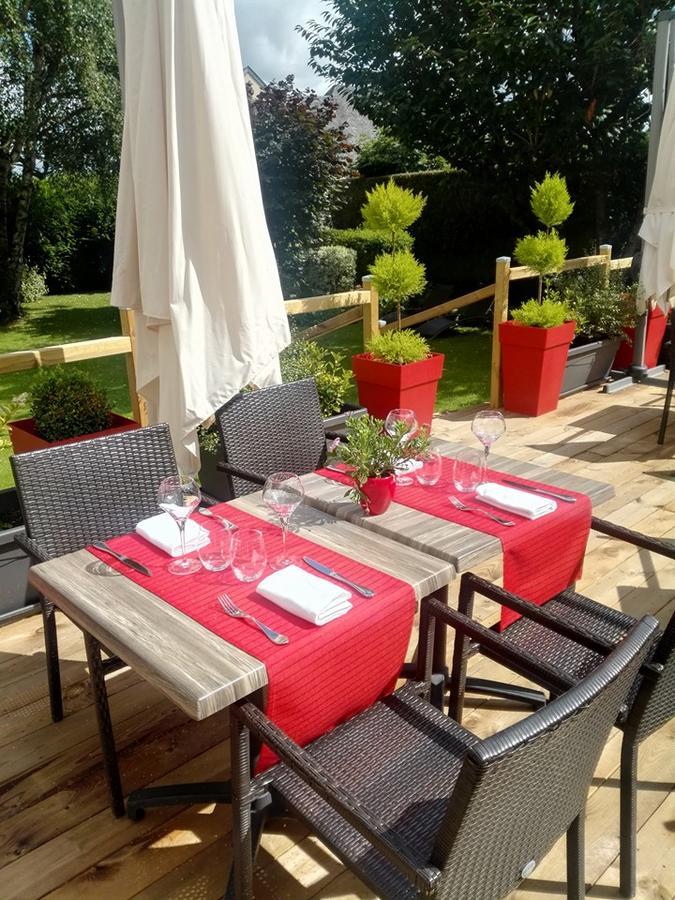 Hôtel Le Gue Du Holme Saint-Quentin-sur-le-Homme Bagian luar foto
